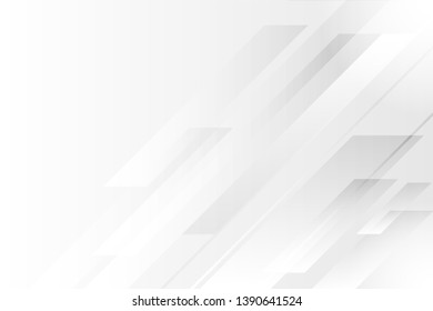 Abstract geometric white and gray color background. modern background design vector Illustration.