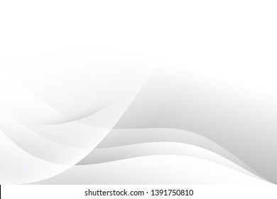 Abstract geometric white and gray color background. Vector, illustration.