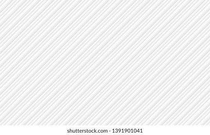 Abstract geometric white and gray color background, diagonal line, light and shadow, vector illustration.