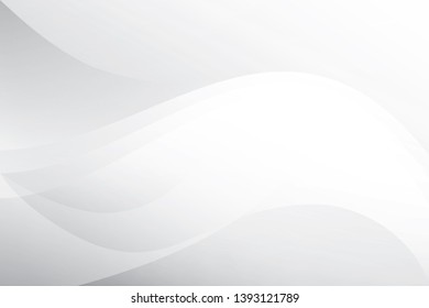 Abstract geometric white and gray color background. Vector, illustration.