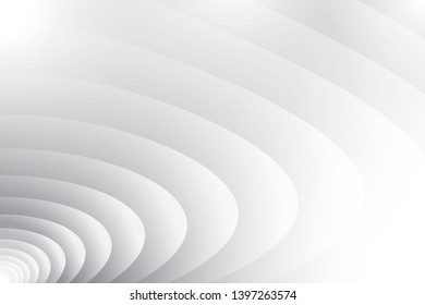 Abstract geometric white and gray color background. Vector, illustration.