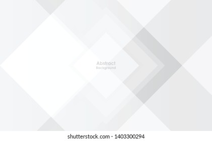 Abstract geometric white and gray color background. Vector, illustration