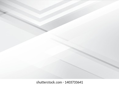 Abstract geometric white and gray color background. Vector, illustration.