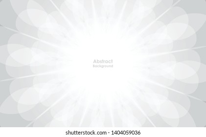 Abstract geometric white and gray color background. Vector, illustration