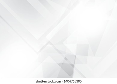 Abstract geometric white and gray color background. Vector, illustration.