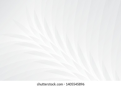 Abstract geometric white and gray color background. Vector, illustration.