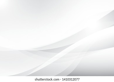 Abstract geometric white and gray color background. Vector, illustration.