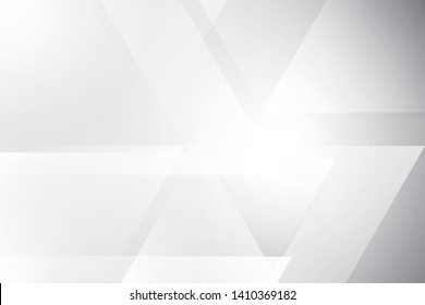 Abstract geometric white and gray color background. Vector, illustration.