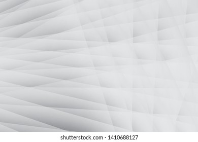Abstract geometric white and gray color background. Vector, illustration.