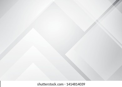 Abstract geometric white and gray color background. Vector, illustration.