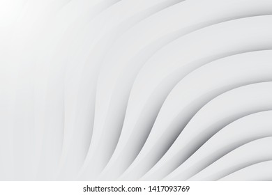 Abstract geometric white and gray color background. Vector, illustration.