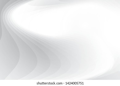 Abstract geometric white and gray color background. Vector, illustration.