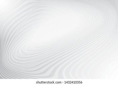 Abstract geometric white and gray color background. Vector, illustration.