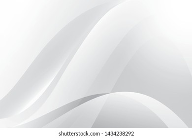 Abstract geometric white and gray color background. Vector, illustration.