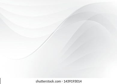 Abstract geometric white and gray color background. Vector, illustration.