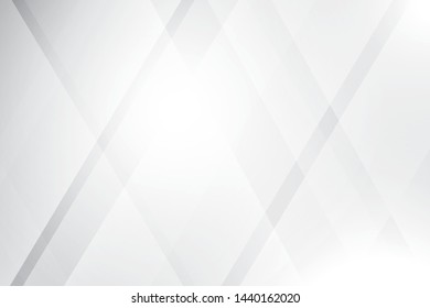 Abstract geometric white and gray color background. Vector, illustration.