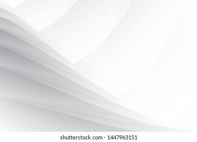 Abstract geometric white and gray color background. Vector, illustration.