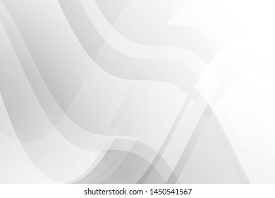 Abstract geometric white and gray color background. Vector, illustration.