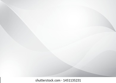 Abstract geometric white   gray color background  Vector  illustration 