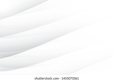 Abstract geometric white and gray color background. Vector, illustration.