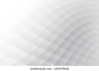 Abstract geometric white and gray color background. Vector, illustration.