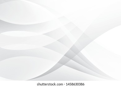 Abstract geometric white and gray color background. Vector, illustration.
