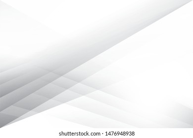 Abstract geometric white and gray color background. Vector, illustration.