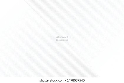 Abstract geometric white and gray color background. Vector, illustration