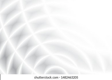 Abstract geometric white and gray color background. Vector, illustration.