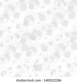 Abstract geometric white and gray color background. White background with a structure of circles. Vector illustration for flyer and poster. Can be used presentation, advertising, marketing.