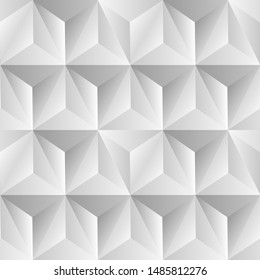 Abstract geometric white and gray color background. White background with a structure of circles. Vector illustration for flyer and poster. Can be used presentation, advertising, marketing.