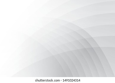 Abstract geometric white and gray color background. Vector, illustration.