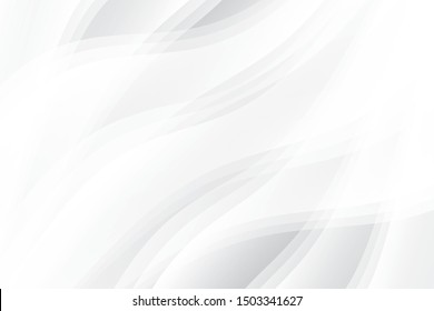 Abstract geometric white and gray color background. Vector, illustration.