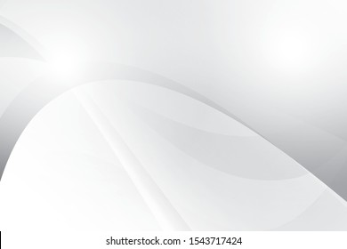 Abstract geometric white and gray color background. Vector, illustration.