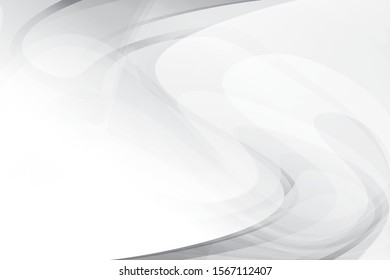 Abstract geometric white and gray color background. Vector, illustration.
