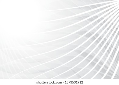 Abstract geometric white and gray color background. Vector, illustration.