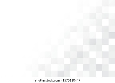 Abstract geometric white and gray color background. Vector, illustration.