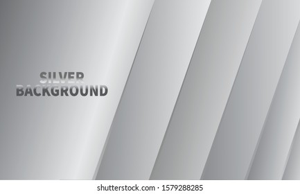 Abstract geometric white and gray color background. Vector illustration.