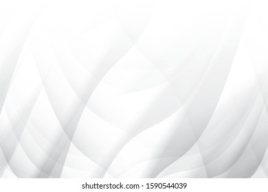 Abstract geometric white and gray color background. Vector, illustration.