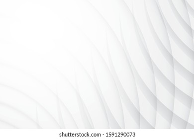Abstract geometric white and gray color background. Vector, illustration.