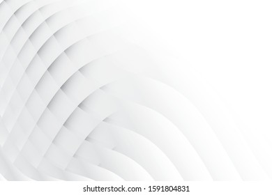 Abstract geometric white and gray color background. Vector, illustration.