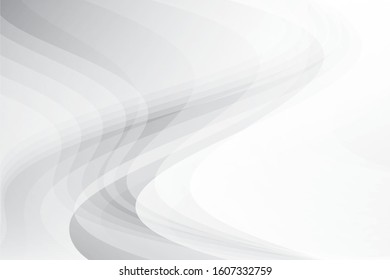 Abstract geometric white and gray color background. Vector, illustration.