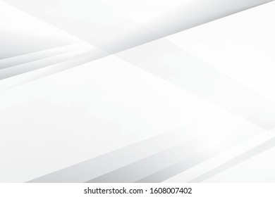 Abstract geometric white and gray color background. Vector, illustration.