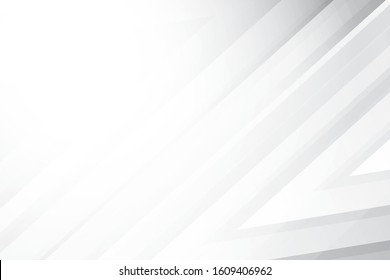 Abstract geometric white and gray color background. Vector, illustration.