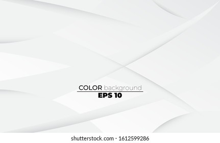 Abstract geometric white and gray color Visual Supply Company background for gift card,  Poster on wall poster template,  landing page, ui, ux ,coverbook,  baner, social media posted
