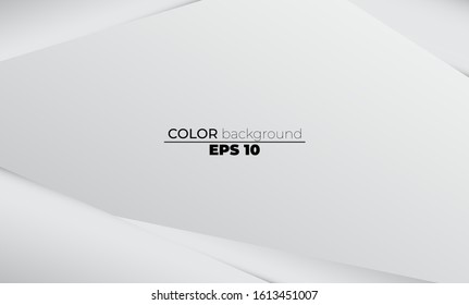 Abstract geometric white and gray color Visual Supply Company background for gift card,  Poster on wall poster template,  landing page, ui, ux ,coverbook,  baner, social media posted