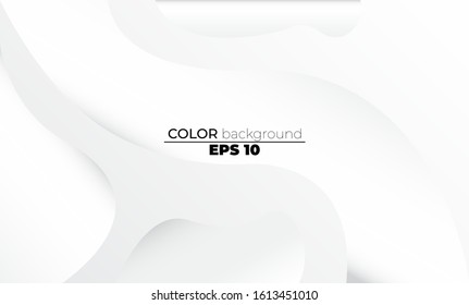 Abstract geometric white and gray color Visual Supply Company background for gift card,  Poster on wall poster template,  landing page, ui, ux ,coverbook,  baner, social media posted