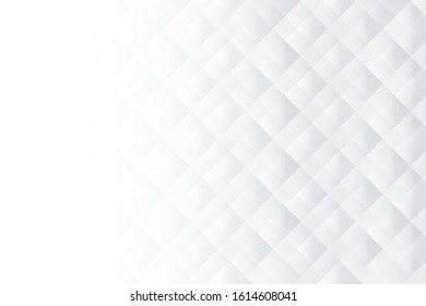 Abstract geometric white and gray color background. Vector, illustration.