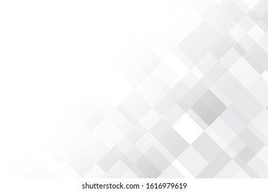 Abstract geometric white and gray color background. Vector, illustration.