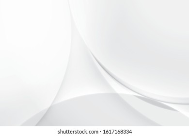 Abstract geometric white and gray color background. Vector, illustration.